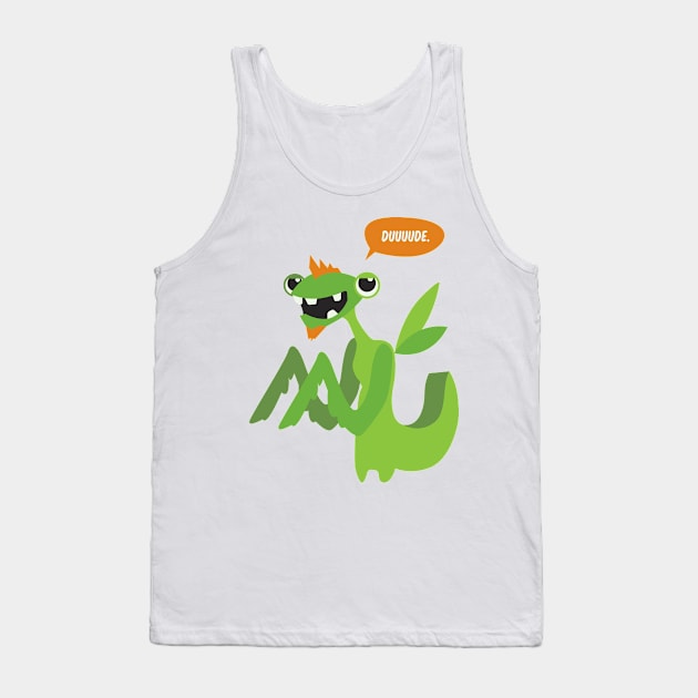 Funny Dude Tank Top by Gigart